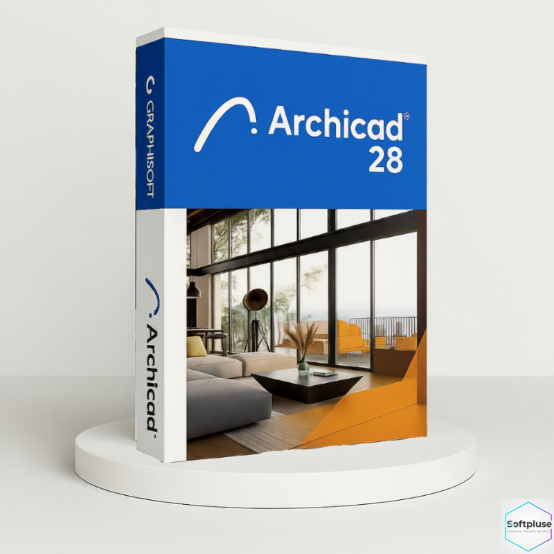 Archicad 28 software package on a white background